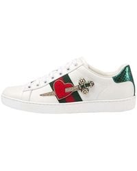 Gucci - (Wmns) Ace Embroidered 'Bee' - Lyst