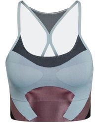 adidas - (Wmns) By Stella Mccartney Truestrength Yoga Knit Light Support Bra - Lyst