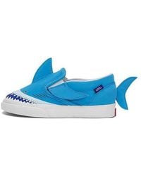 Vans - Slip-On V Low Top One Pedal Casual Skate Shoes Td - Lyst