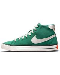 Nike - Court Legacy Canvas Mid - Lyst