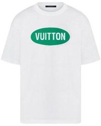 Louis Vuitton - Ss22 Alphabet Pattern Printing Short Sleeve T-shirt - Lyst