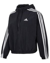 adidas - (Wmns) Essentials 3-Stripes Woven Windbreaker Asia Sizing - Lyst
