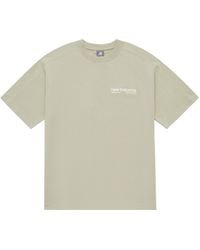 New Balance - Wordmark Logo T-Shirt 'Khaki' - Lyst