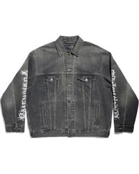 Balenciaga - Crypto Large Fit Jacket 'Light' - Lyst