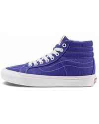 Vans - Og Sk8-Hi Lx Denim - Lyst