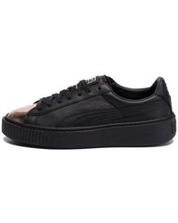 PUMA - (Wmns) Basket Platform Metallic Rose' - Lyst