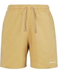 adidas - Originals X Pharrell Williams Crossover Casual Breathable Solid Color Sports Shorts Gold Yellow - Lyst