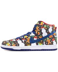 Nike - X Concepts Sb Dunk Pro High 'Ugly Christmas Sweater' 2017 - Lyst