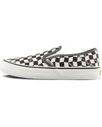 Vans - Slip-on Vr3 Sf Low Tops Casual Skateboarding Shoes Black White - Lyst