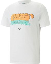 PUMA - Graphics Graffiti T-shirts - Lyst