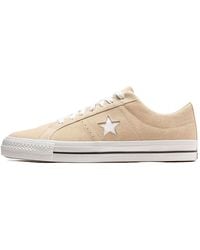 Converse - One Star Pro Classic Suede 'Oat Milk' - Lyst