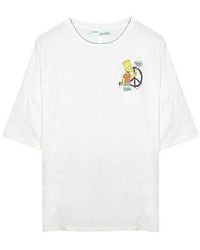 Off-White c/o Virgil Abloh - C/O Virgilabloh Simpson Arrow Short Sleeve T-Shirt - Lyst