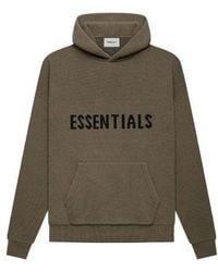 Fear Of God - Fw21 Knit Pullover Logo Hoodie 'Harvest' - Lyst