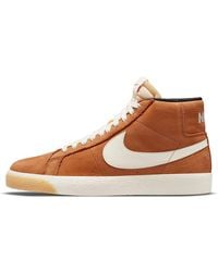 Nike - Blazer Sb Mid Iso 'Dark Russet' - Lyst