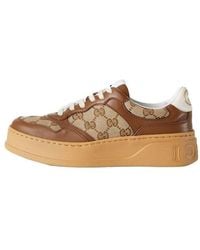 Gucci - Gg Canvas Low-Top Trainers - Lyst