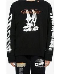 Off-White c/o Virgil Abloh - Harry The Bunny Graffiti Long Sleeve Sweater - Lyst