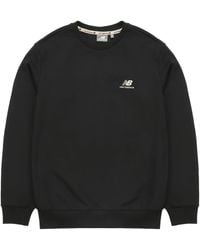 New Balance - Athleisure Casual Sports Round Neck Pullover Long Sleeves - Lyst