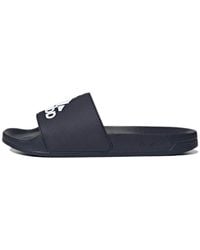 adidas - Adilette Shower Slide 'Legend Ink' - Lyst