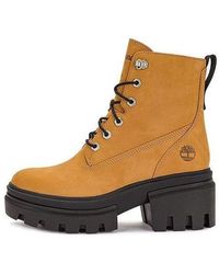 Timberland - (Wmns) Everleigh 6 Inch Boots 'Wheat Full Grain' - Lyst