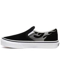 Vans - Suede Flame Classic Slip-On Kids - Lyst