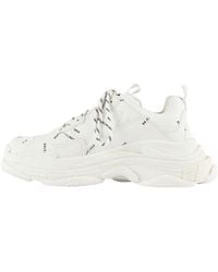 Balenciaga - Triple S Sneaker 'Allover Logo - Lyst