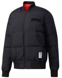 adidas - Originals Seoul Flight Do Solid Color Stay Warm Baseball Collar Down Jacket - Lyst