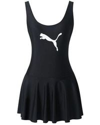 PUMA - (Wmns) Logo One-Piece Swimsuit - Lyst