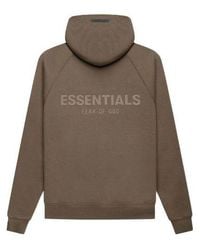 Fear Of God - Fw21 Pullover Logo Hoodie 'Harvest' - Lyst