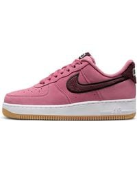 Nike - (Wmns) Air Force 1 Low '07 Se 'Desert Berry Gum Fleece' - Lyst