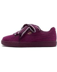 PUMA - (Wmns) Suede Heart Satin 2 'Dark' - Lyst