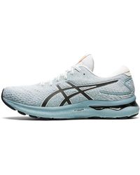 Asics - Gel-Nimbus 24 2E Wide 'Light Steel' - Lyst