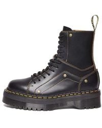 Dr. Martens - (Wmns) Jadon Decon Smooth Platform Leather Boot - Lyst