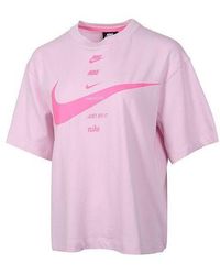 Nike - (Wmns) Sportswear Short Sleeve Crop Tee - Lyst