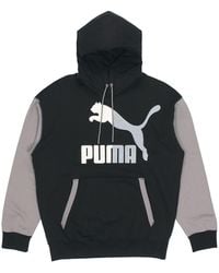 PUMA - Colorblock Hooded Sports - Lyst