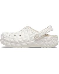 Crocs™ - Classic Lined Geometric Clogs - Lyst