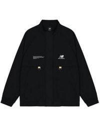New Balance - Alphabet Pattern Solid Color Jacket - Lyst