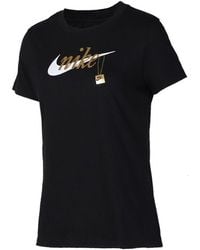 Nike - (Wmns) Sportswear Round Neck Short Sleeve - Lyst