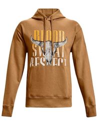 Under Armour - Project Rock Graphic Hoodie - Lyst