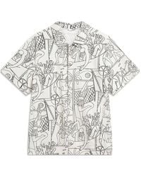 Li-ning - All-Over Print Shirt - Lyst