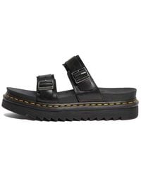 Dr. Martens - Myles Brando Leather Sandals - Lyst