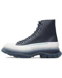 McQueen - (Wmns) Tread Slick Lace-Up Boots - Lyst