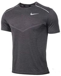 Nike - Techknit Ulta Reflective Running Sports Short Sleeve - Lyst