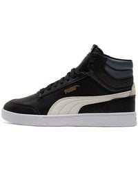 PUMA - Shuffle Mid-Top Sneakers - Lyst