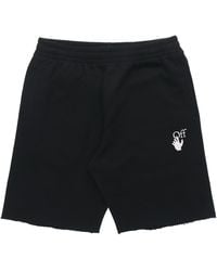 Off-White c/o Virgil Abloh - Ss21 Diag Stripe Sweat Shorts S - Lyst