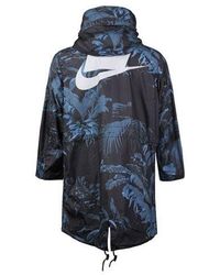 nike nsw printed parka
