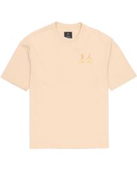 Nike - X Union Crossover Ss22 Solid Color Breathable Logo Round Neck Short Sleeve Asia Edition Khaki - Lyst