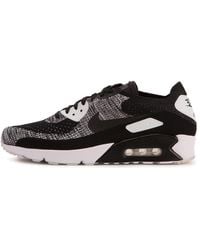 Nike - Air Max 90 Ultra 2.0 Flyknit 'Oreo' - Lyst