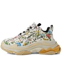 Balenciaga - (Wmns) Gucci X The Hacker Project Triple S 'Flora Print' - Lyst