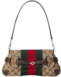 Gucci - (Wmns) Horsebit Chain Small Shoulder Bag 'Being Ebony' - Lyst