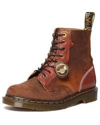 Dr. Martens - 1460 Pascal Made In England Deadstock Leather Lace Up Boots - Lyst